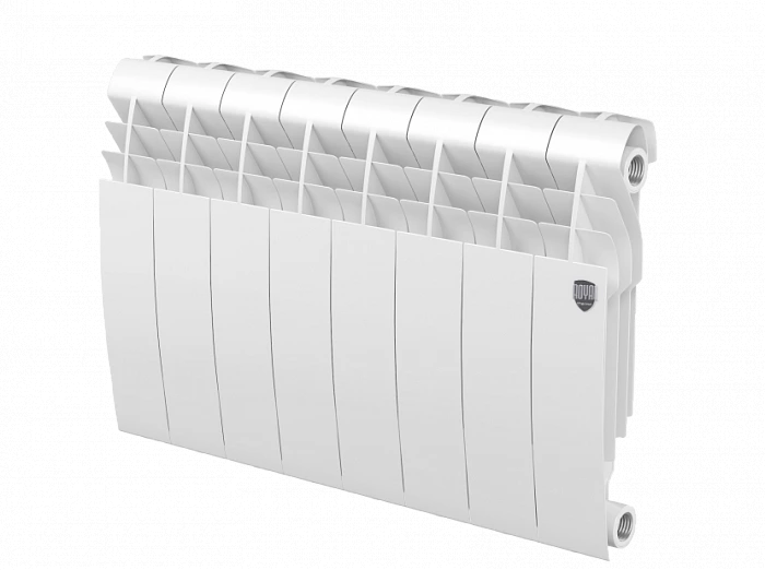 Биметаллический радиатор Royal Thermo Biliner 350 VD 8 секц. Bianco Traffico