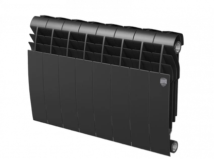 Биметаллический радиатор Royal Thermo Biliner 350 VD 8 секц. Noir Sable