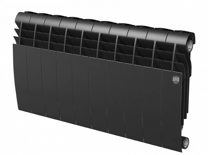 Биметаллический радиатор Royal Thermo Biliner 350 VD 10 секц. Noir Sable
