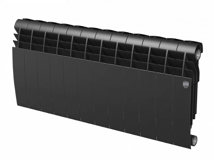Биметаллический радиатор Royal Thermo Biliner 350 VD 12 секц. Noir Sable