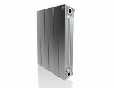 Биметаллический радиатор Royal Thermo Pianoforte 500 VDR80 6 секц. Silver Satin