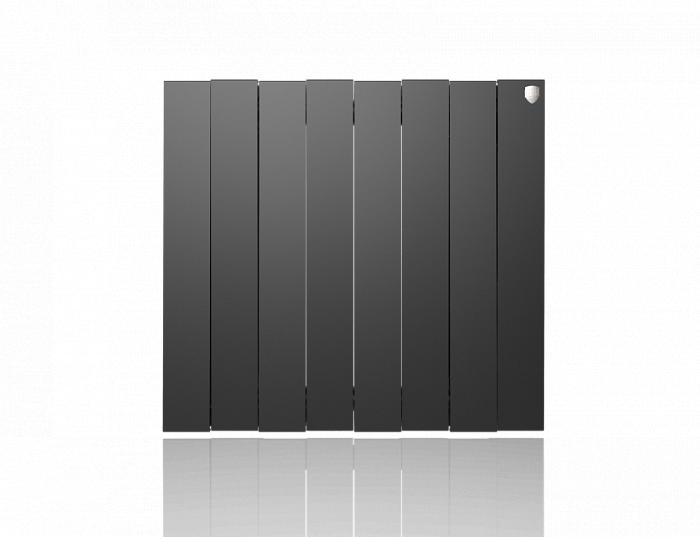 Биметаллический радиатор Royal Thermo Pianoforte 500 VDR80 8 секц. Noir Sable фото#2