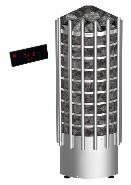 Электрическая печь HARVIA Glow Corner TRC90XE c цифровой панелью управления