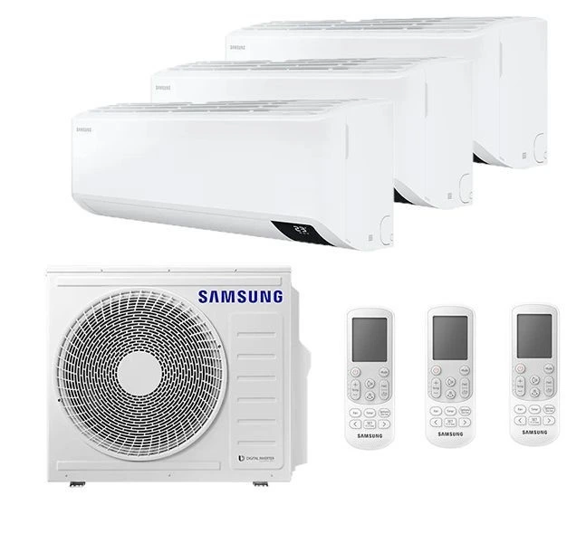 Мульти сплит-система Samsung Free Match AJ068TXJ3KH/EA/AJ025TNTDKH/EA*3