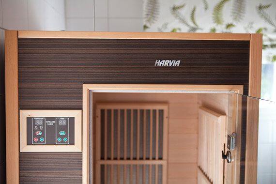 ИК-кабина HARVIA Radiant SGC0909BR одноместная хемлок фото#3