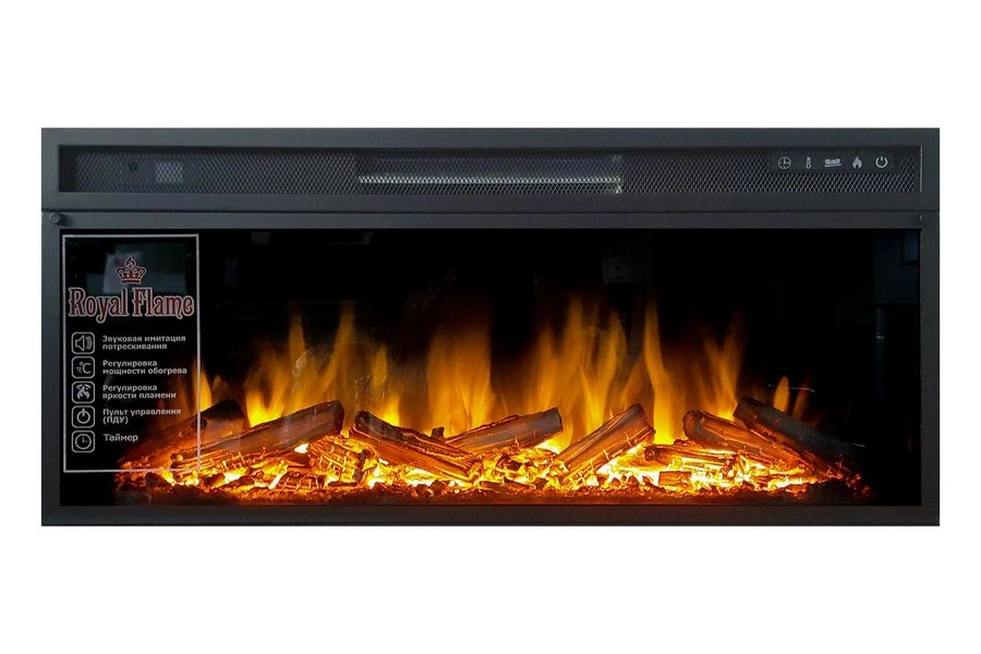 Линейный электрокамин Royal Flame Vision 42 LOG LED