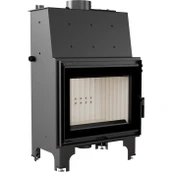 Фронтальная дровяная топка Kratki AQUARIO/M/12/PW/W/DG
