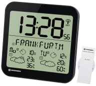 Проекционные часы Bresser MyTime Meteotime LCD, черные
