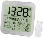 Часы без проекции Bresser MyTime Meteotime LCD, серебристые