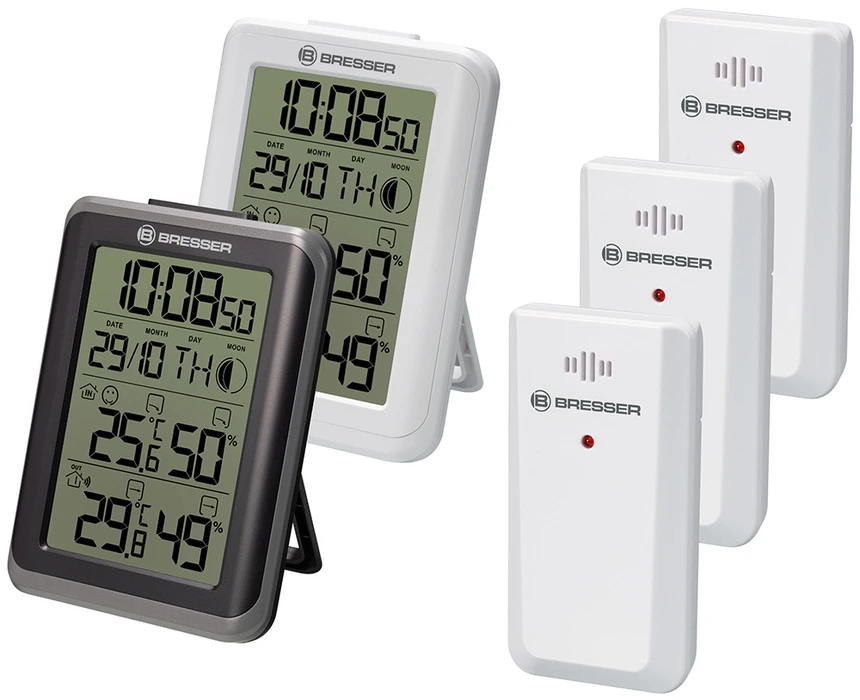 Барометр Bresser Clima Temp IO Jumbo (2 шт.)