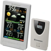 Цифровая метеостанция Bresser ClimaTemp WS с цветным дисплеем, белая (77563)