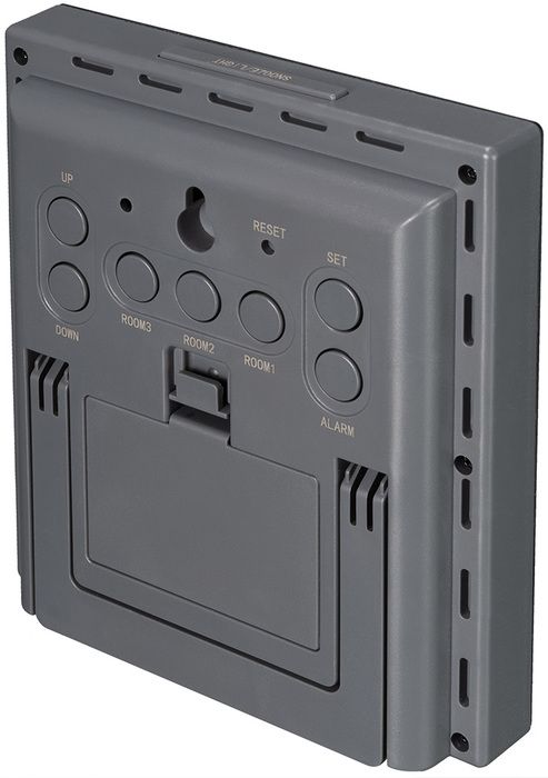 Цифровая метеостанция Bresser Temeo Hygro Quadro Prestige с тремя датчиками, серая (78586) фото#3