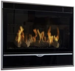 Встраиваемый газовый камин Karma ELEGANCE 77 EXCLUSIVE Slim line 15 silver metallic PB