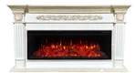 Линейный электрокамин InterFlame Елизавета с очагом FreeSpace 60 LED FX QZ