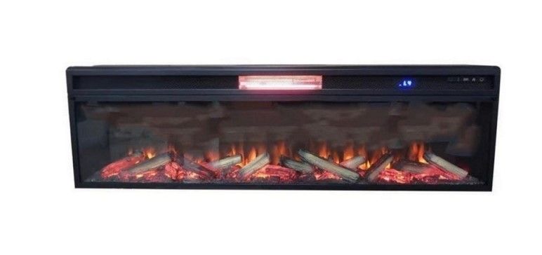 Линейный электрокамин InterFlame Грейсон с очагом FreeSpace 60 LED FX QZ фото#2