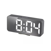 Проекционные часы Bresser MyTime Echo FXL, серые