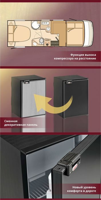 Компрессорный автохолодильник Indel B CRUISE 130/V (OFF) фото#5