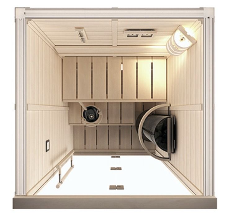 Комбинированная сауна SAWO 1414RS-WD-G / 1414LS-WD-G фото#3