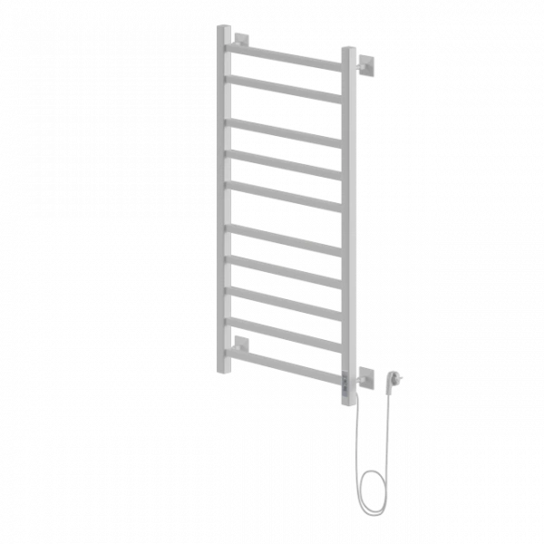 Электрический полотенцесушитель Ника STEP-2 100/50 RAL9016 белый матовый правый тэн