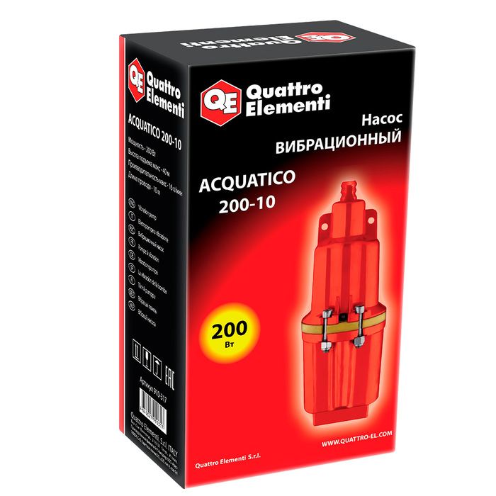 Погружной насос QUATTRO ELEMENTI Acquatico 200-10 фото#4