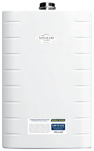 Настенный газовый котел Kiturami World Alpha-13 (A21E220274)