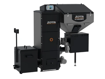 Твердотопливный котел Zota STAHANOV 35кВт 2S-520