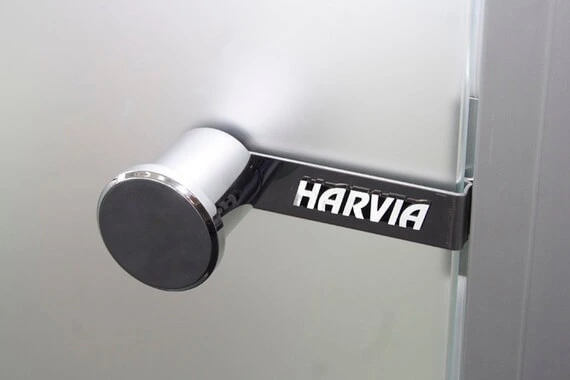 Двери стеклянные HARVIA 8/19 коробка алюминий, стекло прозрачное DA81904 фото#2