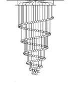 Люстра CARIITTI Kimmel 1 Led