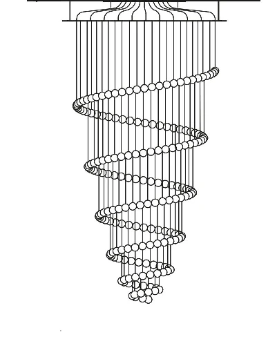 Люстра CARIITTI Kimmel 1 Led