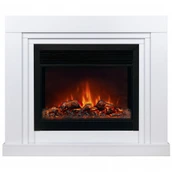 Электрокамин Real-Flame Stanley 26 WT-P511 с очагом MOONBLAZE DELUXE BL