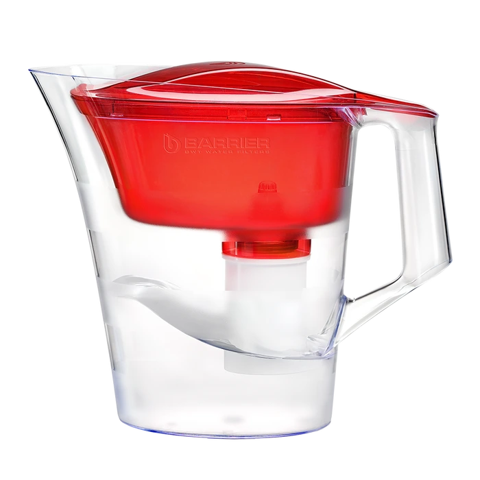 Фильтр-кувшин Барьер Твист 4 л, цвет красный (В173Р00)