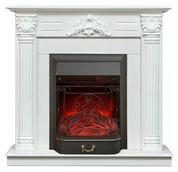 Электрокамин Real-Flame Stefania STD/EUG WT-F614 с очагом FOBOS LUX BL