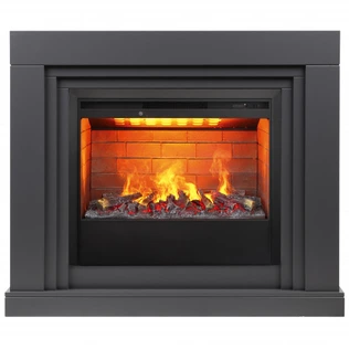 Электрокамин Real-Flame Stanley 26 GR-P718 с очагом 3D Helios 26