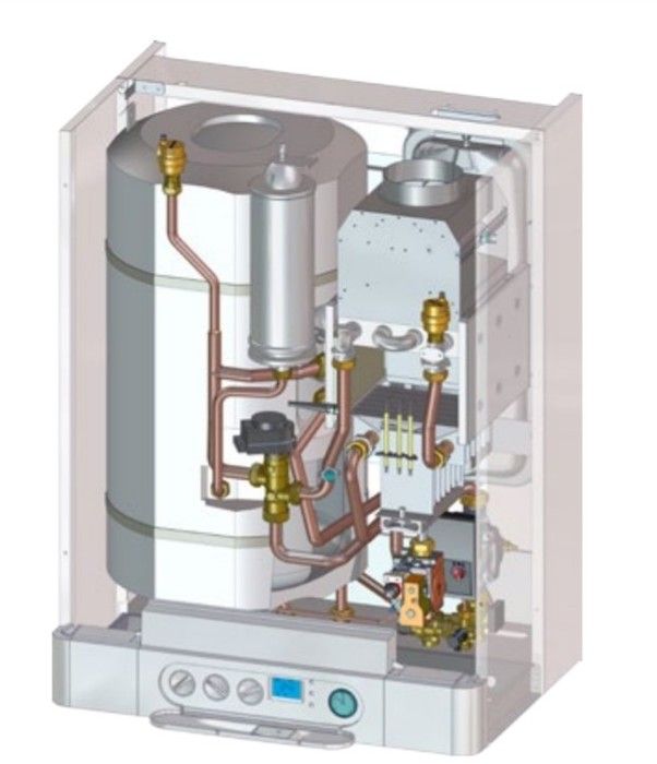 Настенный котел для отопления со встроенным бойлером Thermona THERM 20 LXZE .А5 фото#4