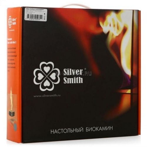 Настольный биокамин Silver Smith NANO 3 BLACK EDITION фото#5