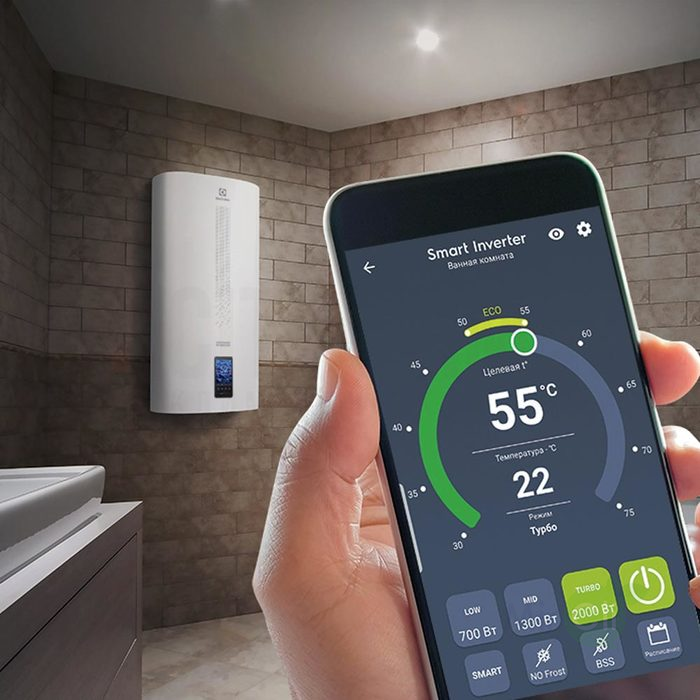 Электрический накопительный водонагреватель Electrolux EWH 80 SmartInverter PRO фото#3