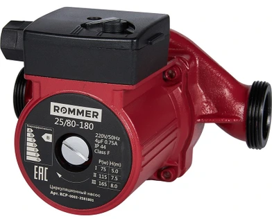 Циркуляционный насос Rommer 25/80-180