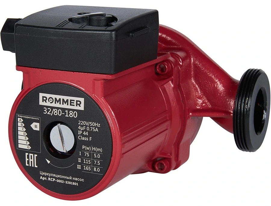 Насос для отопления Rommer 32/80-180