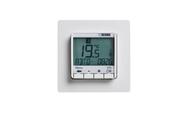 Терморегулятор для теплого пола Rehau SOLELEC, OPTIMA, 10 A