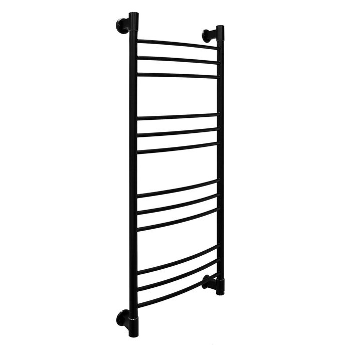 Электрический полотенцесушитель лесенка Energy ERGO2 1250x500 RAL 9005 черный матовый фото#2