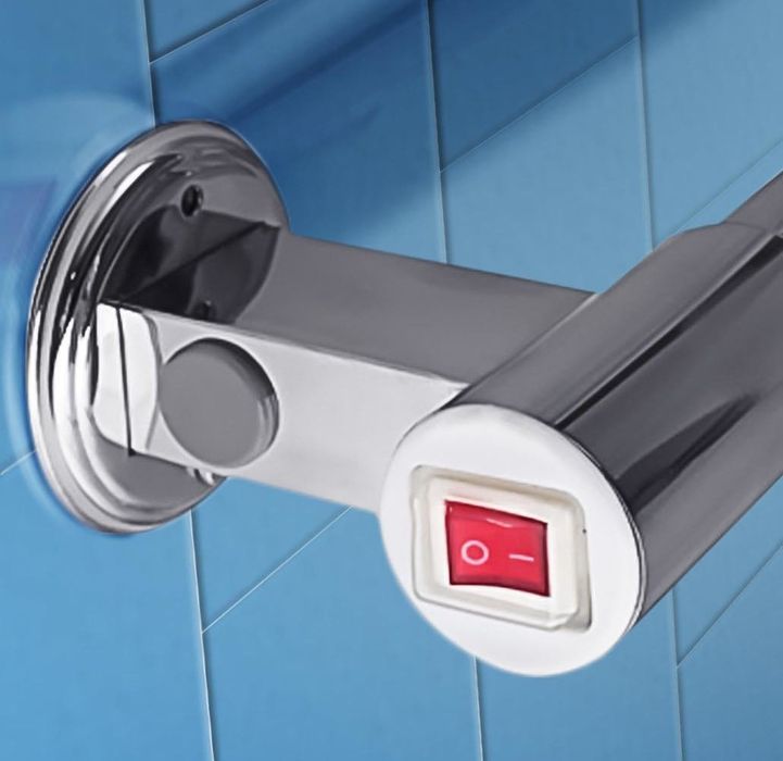 Поворотный электрический полотенцесушитель Energy U chrome G2 RAL 9003 белый матовый фото#3
