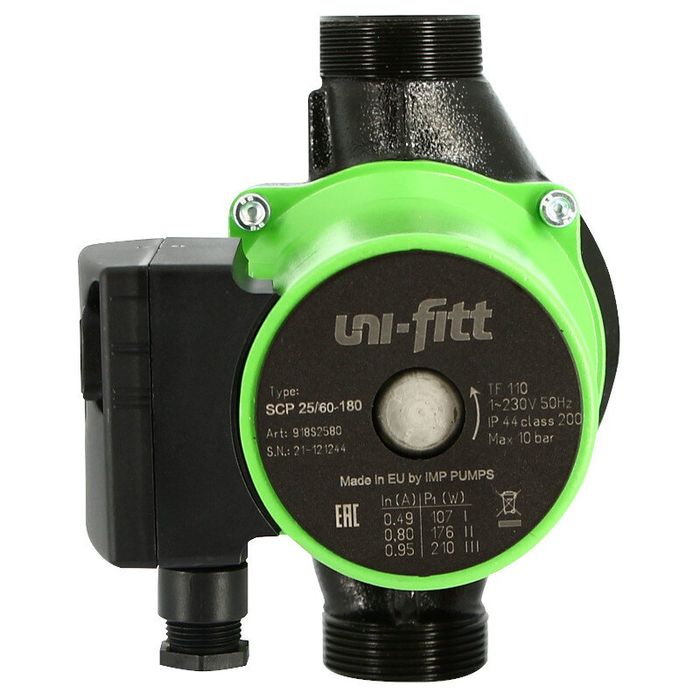 Насосная группа Uni-fitt DN25, с 3-х ход. клапаном, Uni-Fitt SCP 25/60 180 фото#3