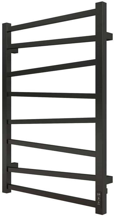 Электрический полотенцесушитель лесенка GROIS Zigzag GR-103 500/800 П8 RAL9005 фото#2