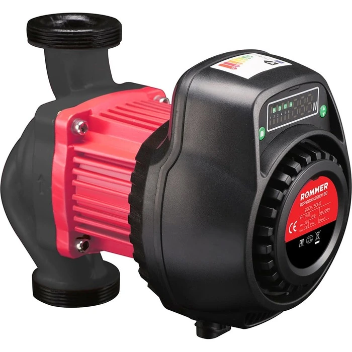 Насос для отопления Rommer ER 32/80-180 с гайками