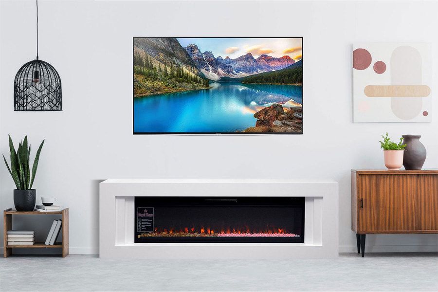 Линейный электрокамин Royal Flame Line с очагом Vision 42 LED фото#6
