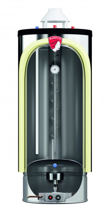 Газовый накопительный водонагреватель Federica Bugatti INOX WH200 фото#2