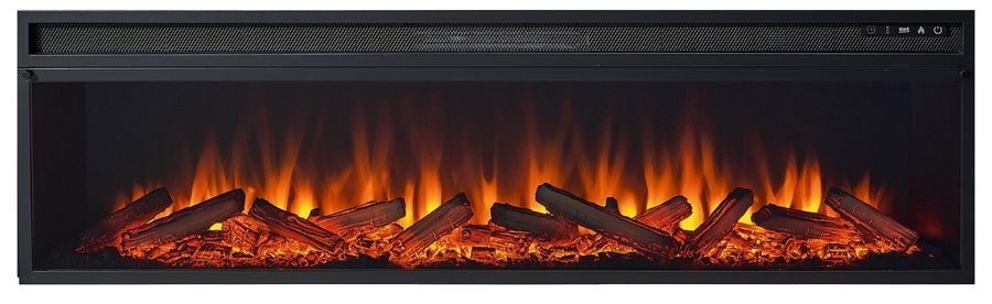 Линейный электрокамин Royal Flame Ellips 60 с очагом Vision 60 LOG LED фото#3