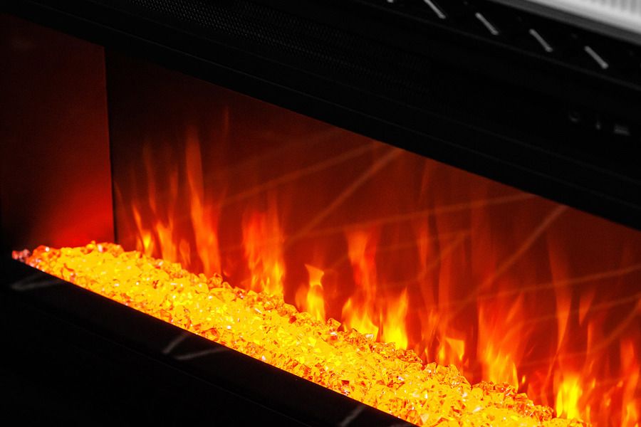 Линейный электрокамин Royal Flame Basel L с очагом Vision 60 LED фото#4
