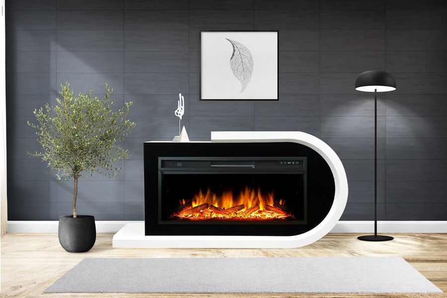 Линейный электрокамин Royal Flame Basel L с очагом Vision 60 LOG LED фото#6