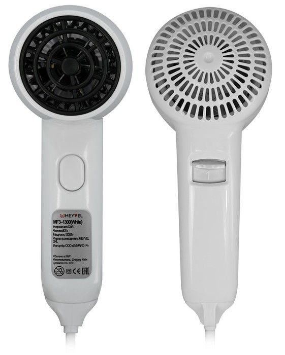 Настенный фен MEYVEL MF3-1300 (White) фото#2